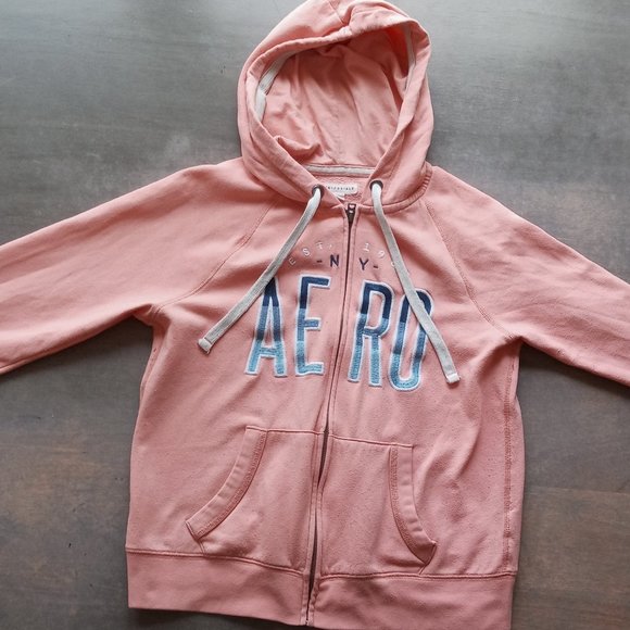 Aero Original Brand Full-Zip Up Hoodie - Picture 7 of 7